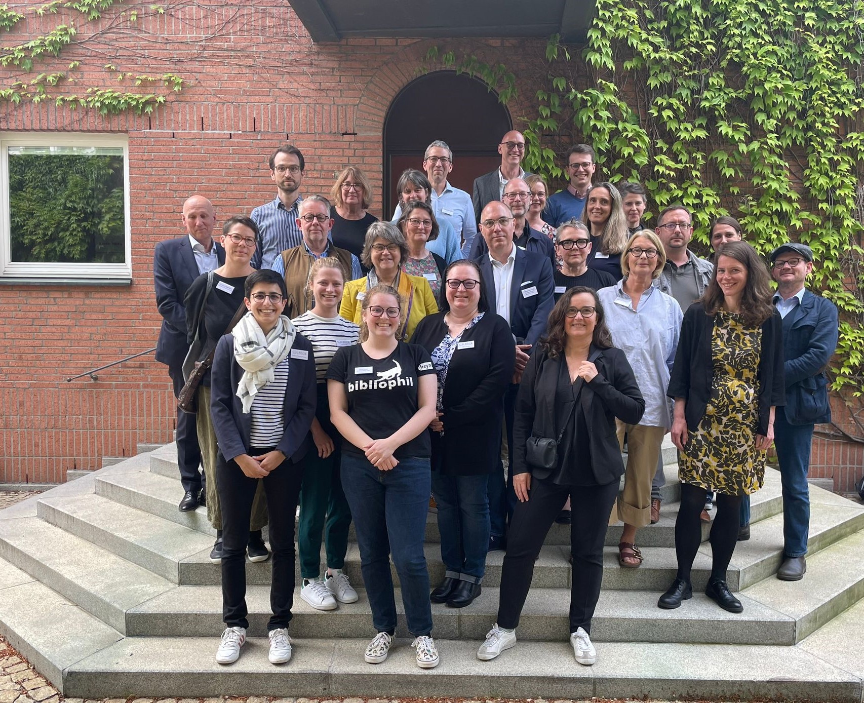 Gute Stimmung; Nach 5 Jahren Pause kamen Buchhändlerinnen und Buchhändler bei C.H.Beck zusammen