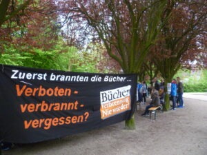 Arbeitskreis Bücherverbrennung nie wieder (Foto: lesezeichen-setzen.de)