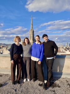 Vier Verleger:innen stellten in Wien Kinderbücher vor (Foto: Kindermann Verlag)